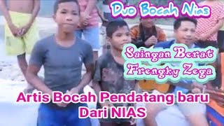 Merinding Dengarnya!! Duo Bocah Asal Nias Cover Lagu MOTEU INA