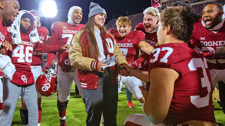 I PROPOSED AT MY LAST HOME GAME (BEDLAM)