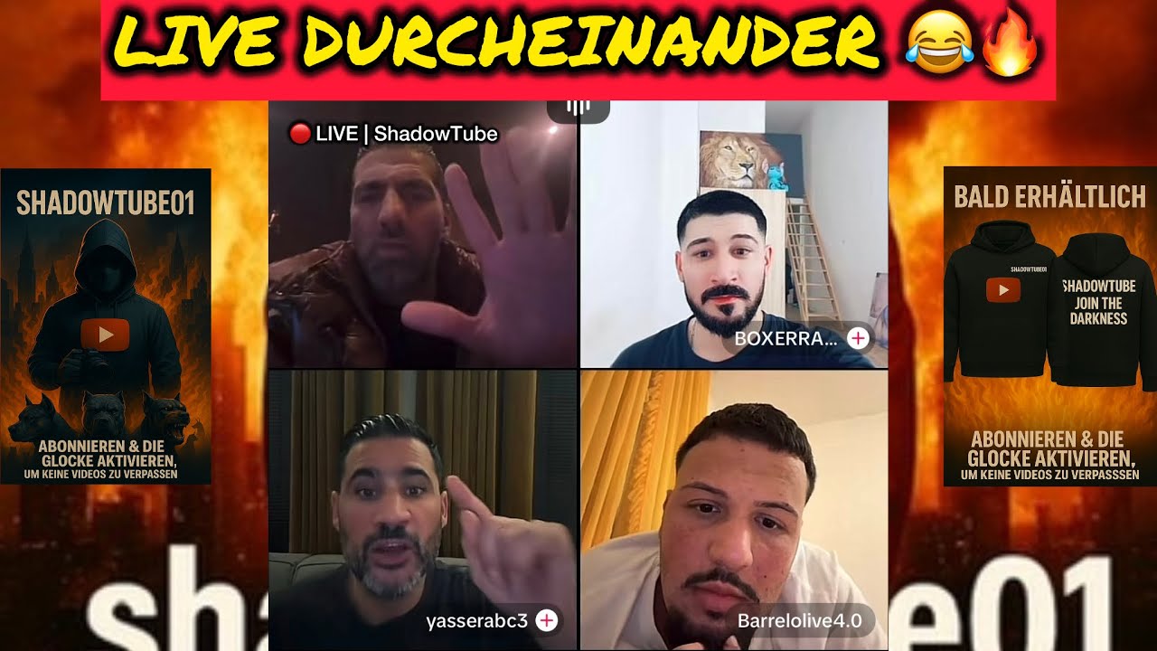 🔴 LIVE | Arrogante Pate, BARRELO, Rambo & Yasser – Comedy pur im Chaos 😂🔥