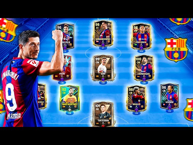 Barcelona - Best Special 2024 squad Builder! FC Mobile class=