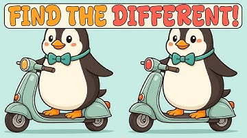 Only the Sharpest Eyes Can Spot All 3 Differences! 🧠🔍 Cute Puzzle Challenge