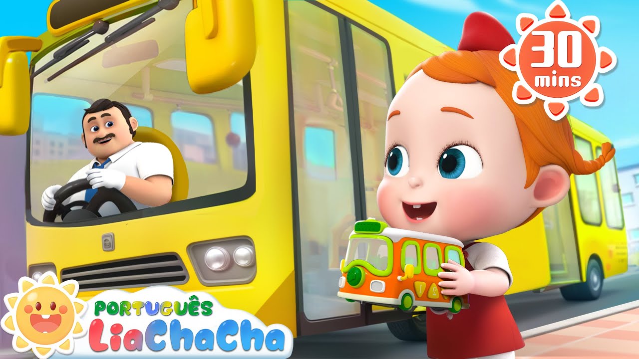 As Rodas do Ônibus Rodam Rodam | Clássico Infantil |Compilação | Músicas Infantis | LiaChaCha