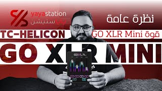 TC Helicon Go XLR Mini Online BroadcastStreaming Mixer with USB Audio  Interface price in Dubai, UAE