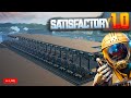 🔴 LIVE NOW: BUILDING A STEEL FACILITY &amp; PLANNING A MEGA PLANT!  | SATISFACTORY (PART 3)
