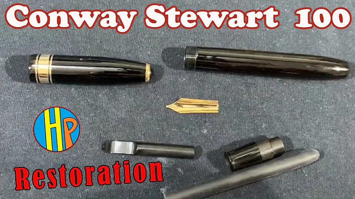 Conway STEWART 100 Fountain Pen Restoration  - How...