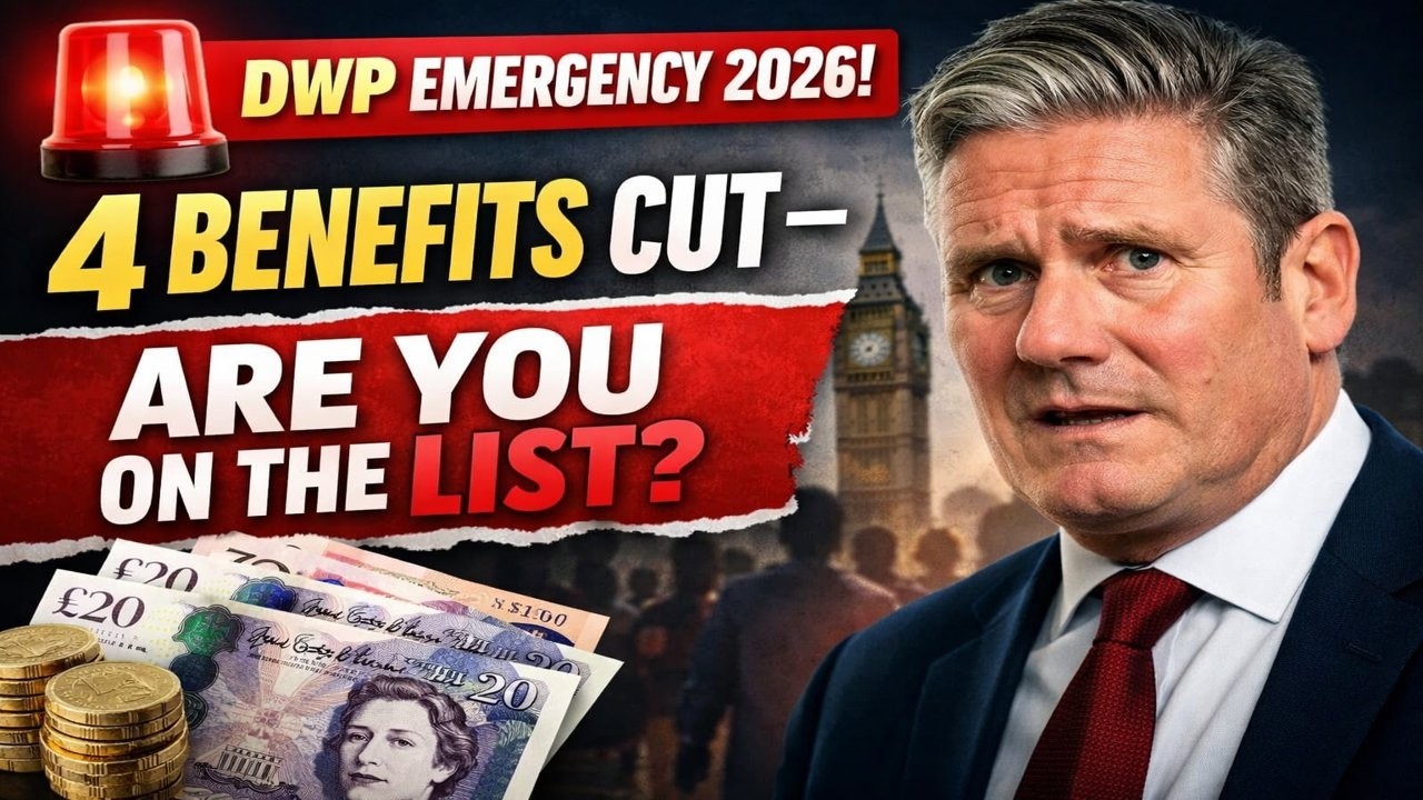 🚨 DWP EMERGENCY 2026: 4 Benefits CUT – Are YOU on the List?