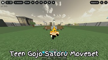 teen gojo satoru moveset || JJS skill builder