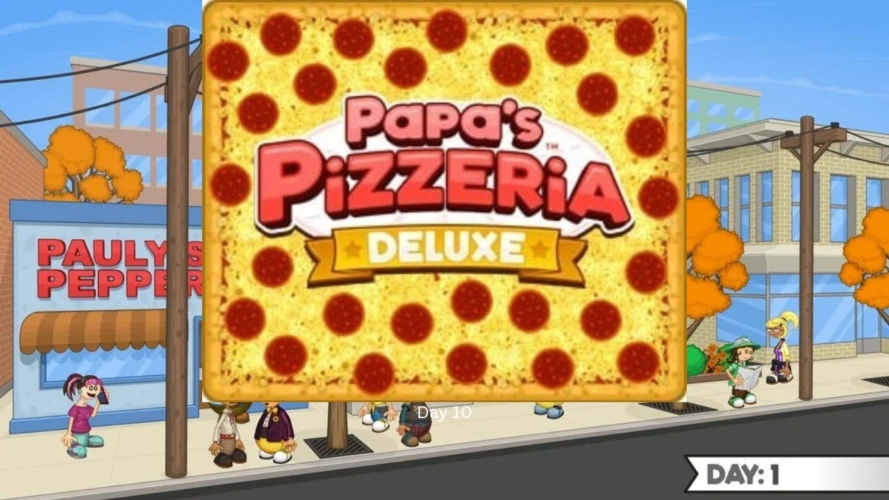 Papa's Pizzeria Deluxe Day 10