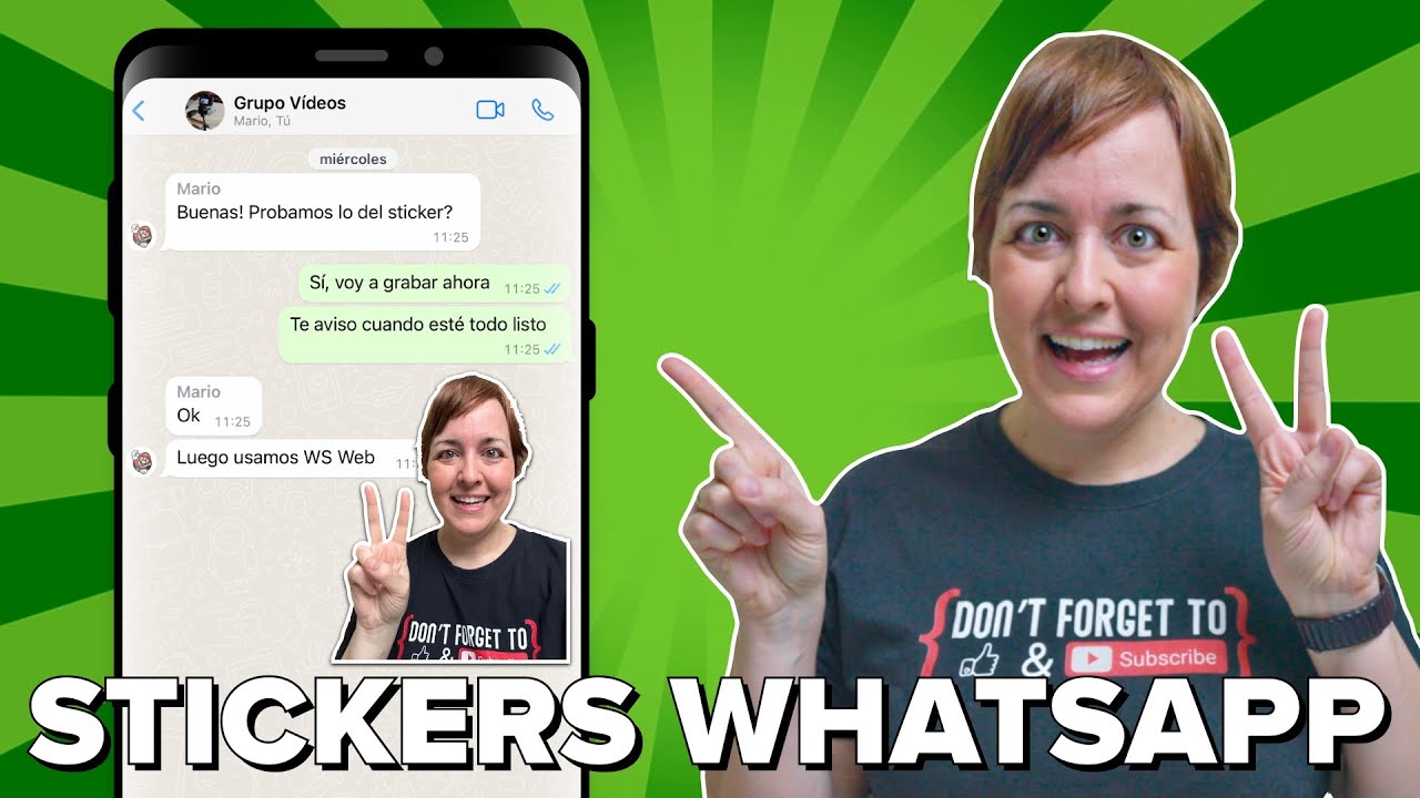 CREA STICKERS De WhatsApp Con Tus FOTOS s per F CIL YouTube CREA STICKERS De WhatsApp Con Tus FOTOS s per F CIL YouTube
