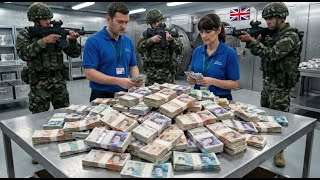 How British Pound Notes Are Made Inside The Uks Secure Currency Production