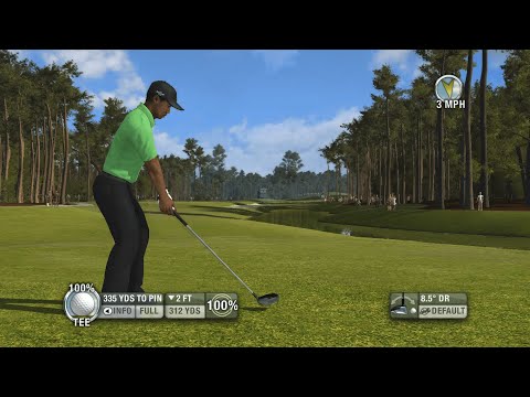 Tiger Woods PGA Tour 09 (Xbox 360) Gameplay