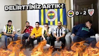 ÇILDIRMAMAK ELDE DEĞİL ! FENERBAHÇE - ATHLETIC BİLBAO TEPKİ VİDEOSU ! #fenerbahçe