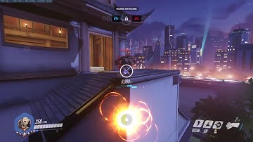 Lijiang Tower: night market Doomfist tech "Air Strike" showcase