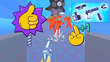 Weapon Upgrade Rush - Beat The Boss - Mobile Gameplay Walkthrough Part 2 (iOS, Android)