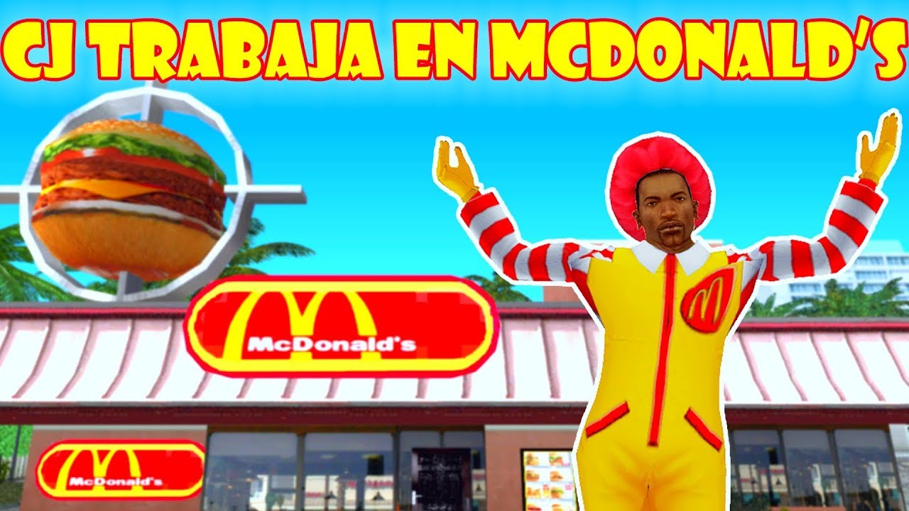 GTA San Andreas Loquendo - CJ Trabaja en McDonald's