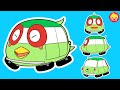 ももたろう・きじ登場【むかし話のキャラを車や乗り物にするPART5】