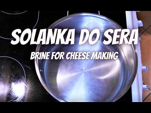 Jak zrobić solankę do sera