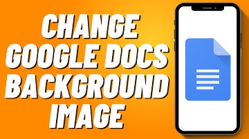How to Change Google Docs Background Image (2024)