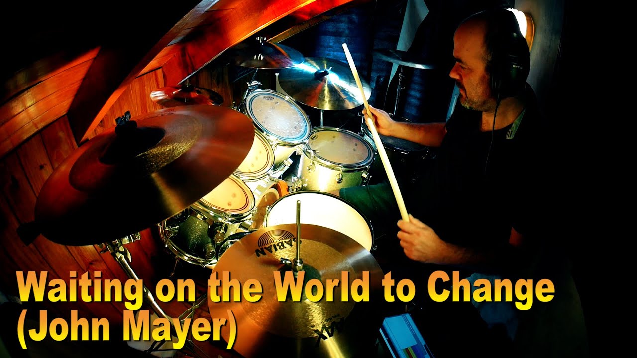 Drumcover John Mayer Waiting On The World To Change By Sebastian Krupnik Youtube