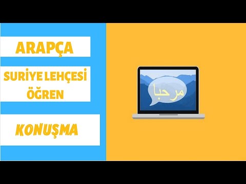 Konuşulan Arapçanın Kısa Yolu | Başlangıç Seviye | Arapça anadili eğitmenden öğren (Suriye Lehçesi)