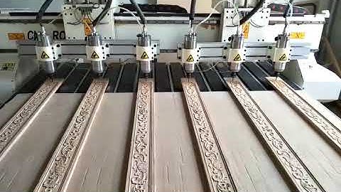 Multi head CNC router
