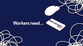 How is stress affecting worker productivity?