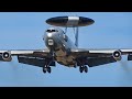 Classic &amp; loud aviation at Geilenkirchen NATO Air Base - Boeing E3-A Sentry &amp; KC-135R Stratotankers
