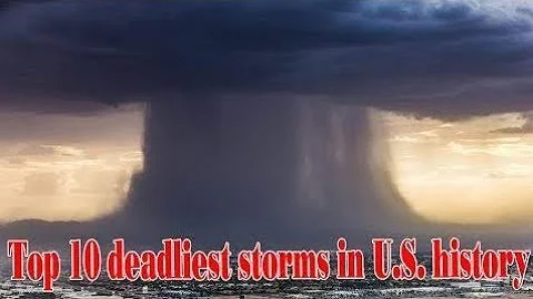 Top 10 DEADLIEST Hurricanes of ALL TIME! (Hurricane Katrina, Hurricane Sandy)