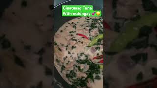 Ginataang Tuna W/Malunggay leaves! 😋💕🇵🇭|#youtubeshorts #explore #foods #pinoyfood #shorts