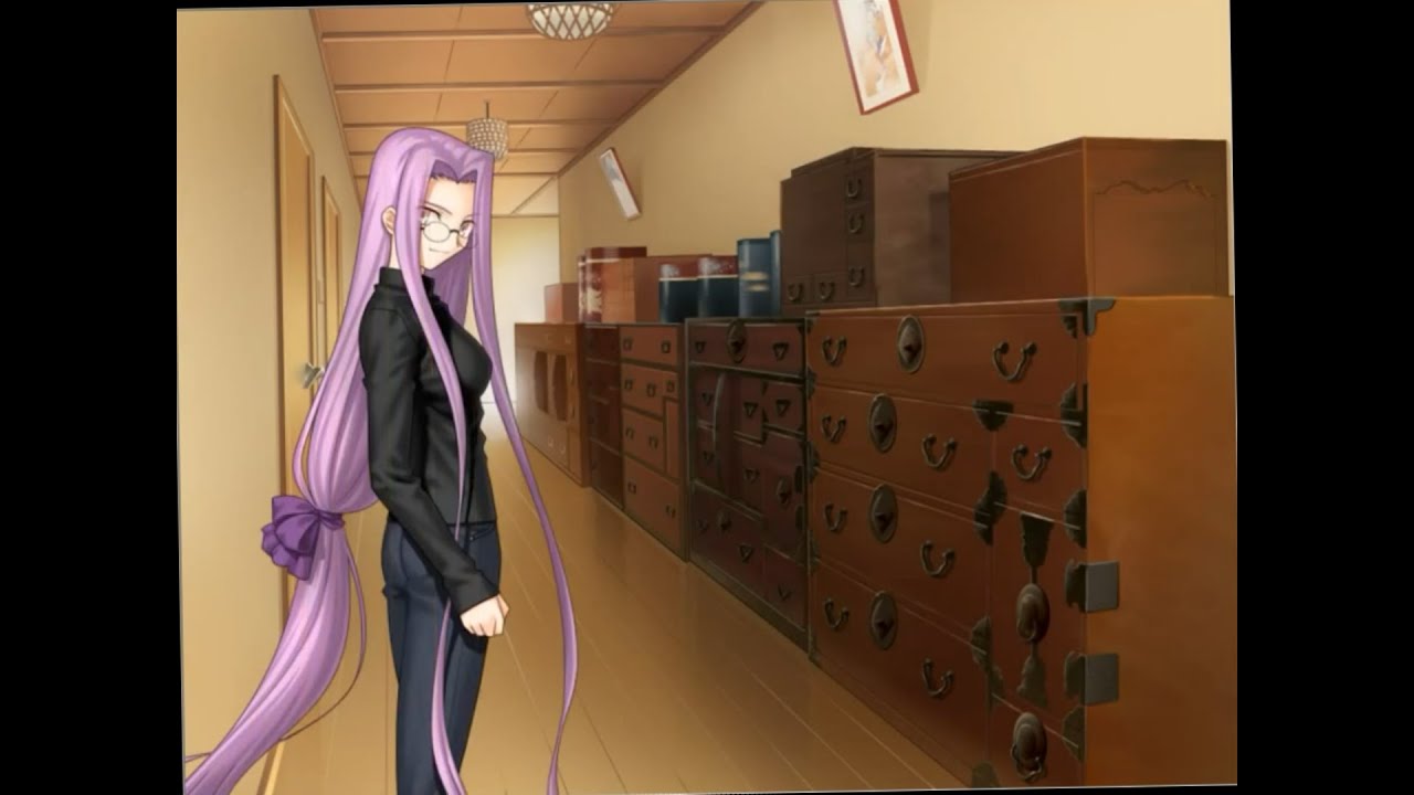 Rin and Rider Medusa talk - Fate/Stay Night: Heaven's Feel