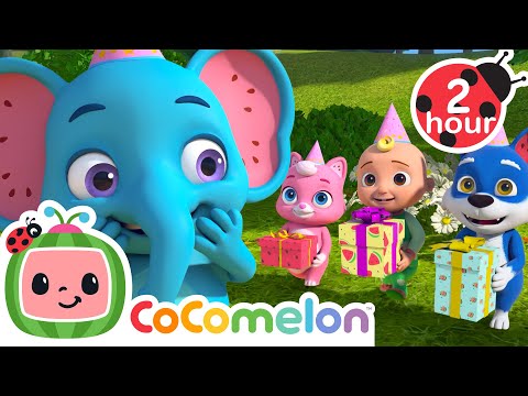 Emmy's Surprise Birtday Party! 🎁🎉🎂 CoComelon - Animal Time | Nursery Rhymes for Babies