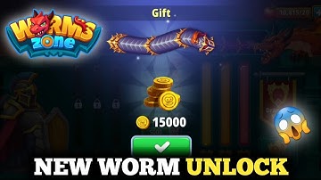 NEW WORM UNLOCK 😱 In Worm Zone.io | Knight And Dragons Event Worm Unlock In Worm Zone | Worm Zone