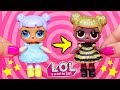 LOL SURPRISE из КИТАЯ в ЗОЛОТОЙ ШАР QUEEN BEE ООАК ! Игрушки своими руками ЛОЛ СЮРПРИЗ Анна Оськина