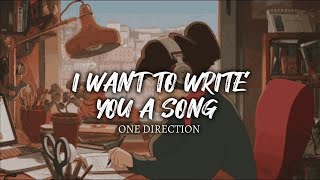 One Direction - I Want To Write To You A Song (Lyrics)