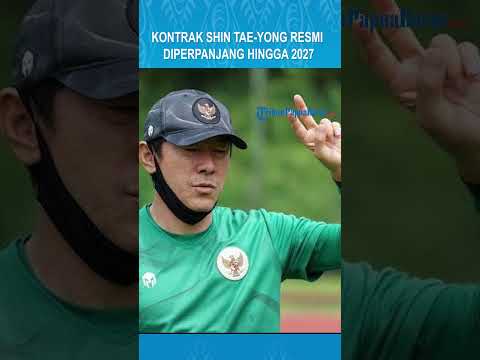 Masuk Jajaran Pelatih Timnas Indonesia Terlama, Kontrak Shin Tae Yong sampai 2027