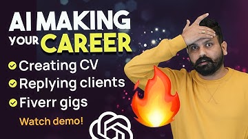 How to use chatgpt AI for an interview or cv creation by a UX UI designer | Graphics Guruji