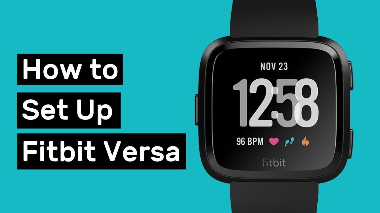 Fitbit Versa 2 Setup (Step-by-Step 