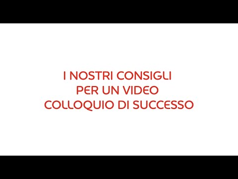 Adecco: I nostri consigli per un video colloquio di successo