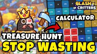 Stop Wasting Pickaxes! Use This Treasure Hunt Odds Calculator | Clash Of Critters screenshot 1