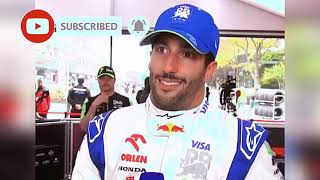Disappointing for us as a team- Daniel Ricciardo | Post race Interview | 2024 Chinese Grand Prix #F1 News