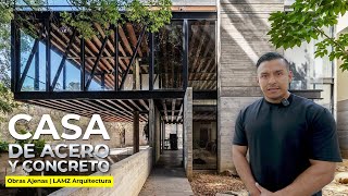 CASA DE ACERO Y CONCRETO | ENORMES VOLADOS | @LAMZ Arquitectura  | Obras Ajenas | Parte 1