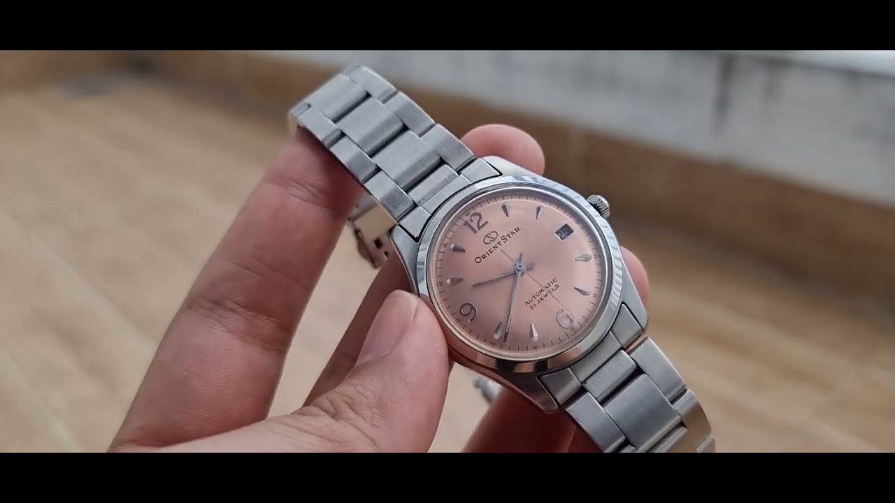 Orient Star Salmon Dial - YouTube