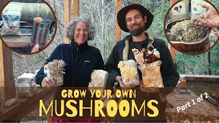 Grow Your Own Mushrooms -  Part 1 of 2