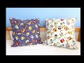 How to make a Cushion Cover with a zip by Sewing Me
