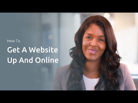 How To Get A Website Up and Running