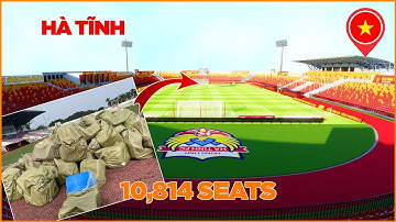 SÂN HÀ TĨNH CHUẨN BỊ "LỘT XÁC" VỚI GẦN 11000 GHẾ SẴN SÀNG LẮP ĐẶT