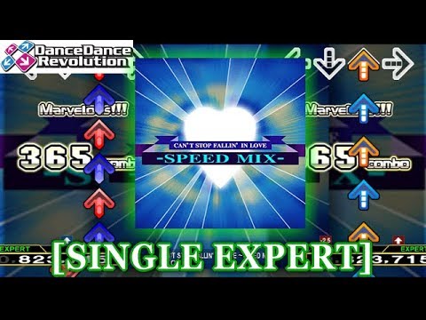 Ddr 5th Can T Stop Fallin In Love Speed Mix Single Expert 譜面確認 クラップ Youtube