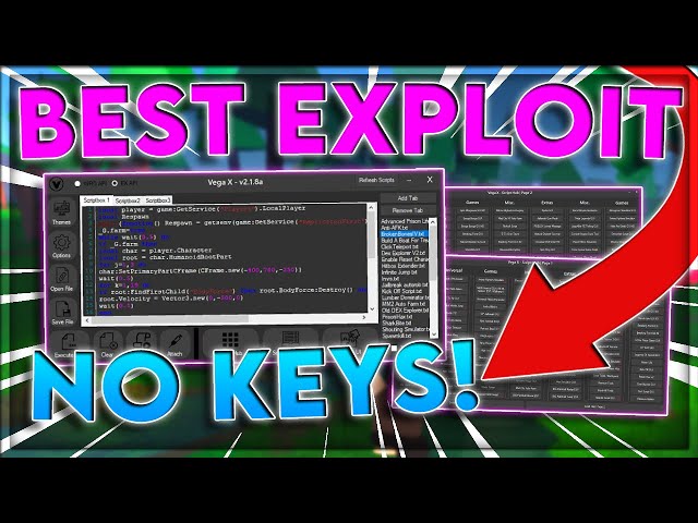 OP] Vega X, Free ROBLOX Script Executor / Exploit, Level 8