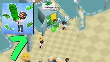 Bank Job Idle Business - Gameplay Walkthrough Android, IOS Part 7