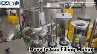 Novelty Automatic Cup Filling Machine | High-Speed Cup Filling & Sealing Machine